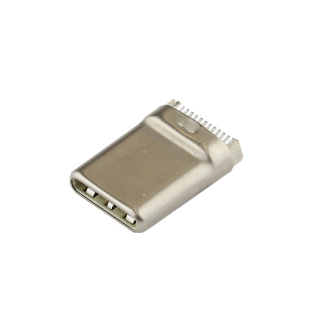【AUSB1-DMN-GSP1】CONN PLUG USB3.2 TYPEC 24P VERT