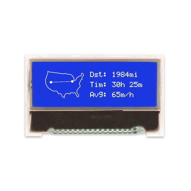【NHD-C12832A1Z-NSW-BBW-3V3】GRAPHIC DISPLAY STN WHITE (BLUE