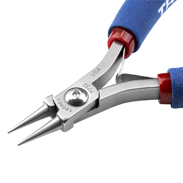 【P732】PLIER, ROUND NOSE-SHORT JAW LONG