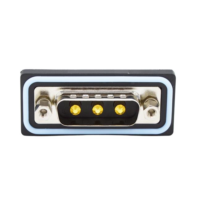 【CDFR3W3113L411】CONN D-SUB PLUG 3POS R/A SOLDER