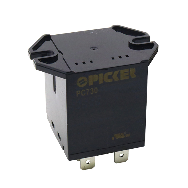 RELAY GEN PURPOSE DPDT 30A 24V PC730-2C-C3-24D Picker Components製｜電子部品 ...