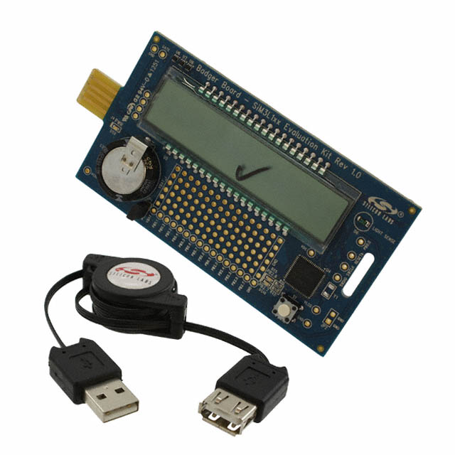 【BADGER-SIM3L1-EK】BADGER KIT SIM3L1XX EVAL BRD