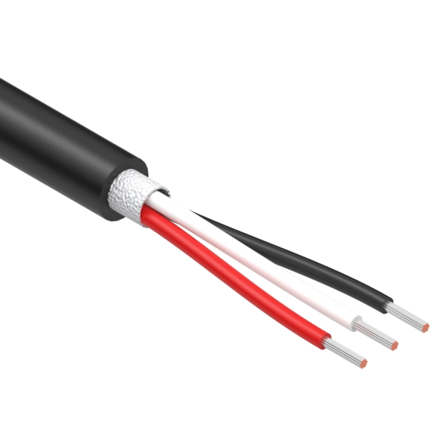 【30-01985】CABLE 3COND 24AWG BLACK 30M