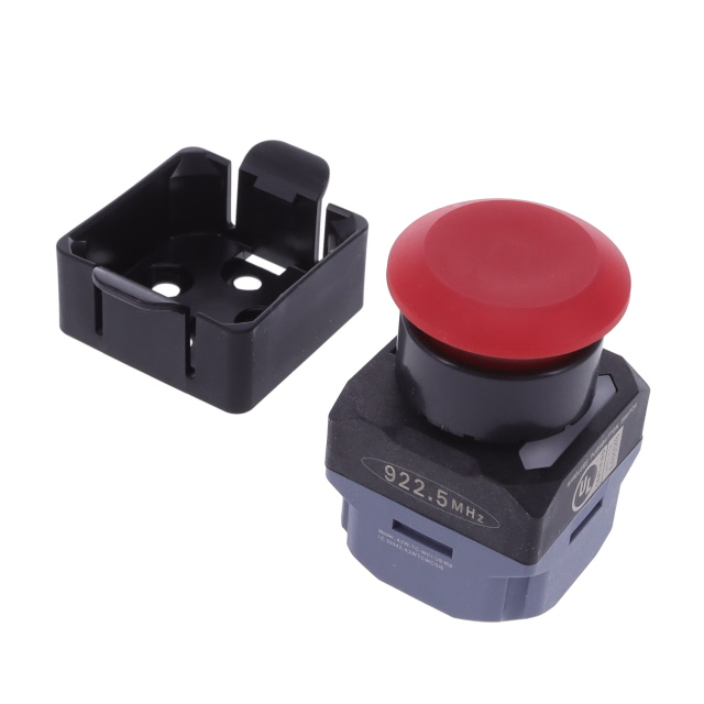 【A2W-TC-WC1 US1RB】SWITCH PB MUSHRM RED WIRELESS