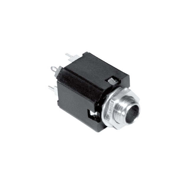 【ACJM-MN-2】1/4" PHONE MONO VERTICAL METAL N