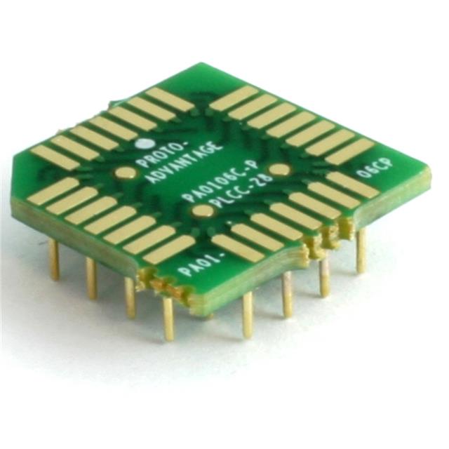 【PA0106C-P】PLCC-28 TO PGA-28 PIN 1 IN SMT