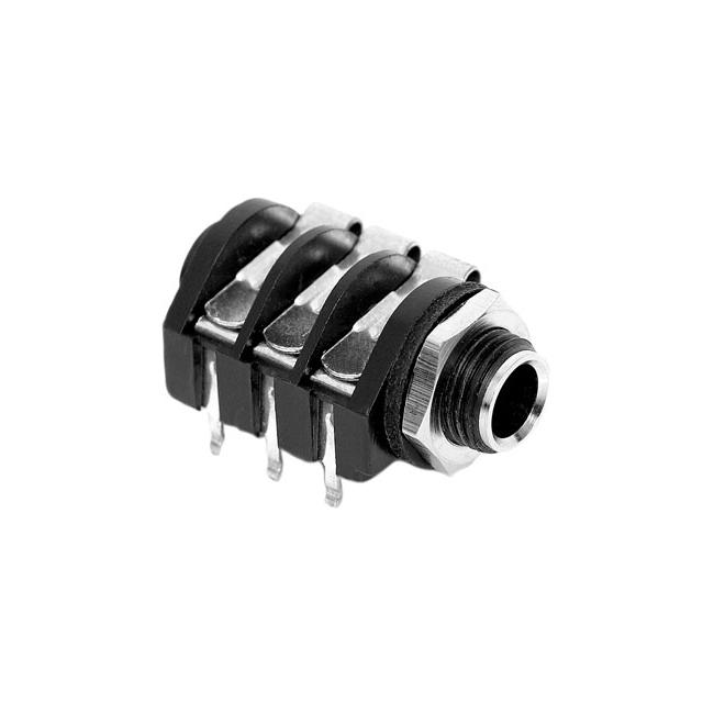 【ACJM-MHR】1/4" PHONE MONO METAL NUT  PCB