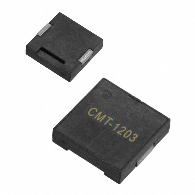 【CMT-1203-SMT-TR】BUZZER PIEZO 5V 12MM X 12MM SMD