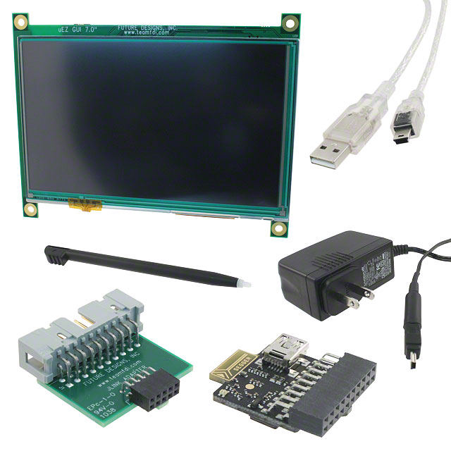 【UEZGUI-1788-70WVE】7.0" RES TOUCH LCD GUI DEV KIT