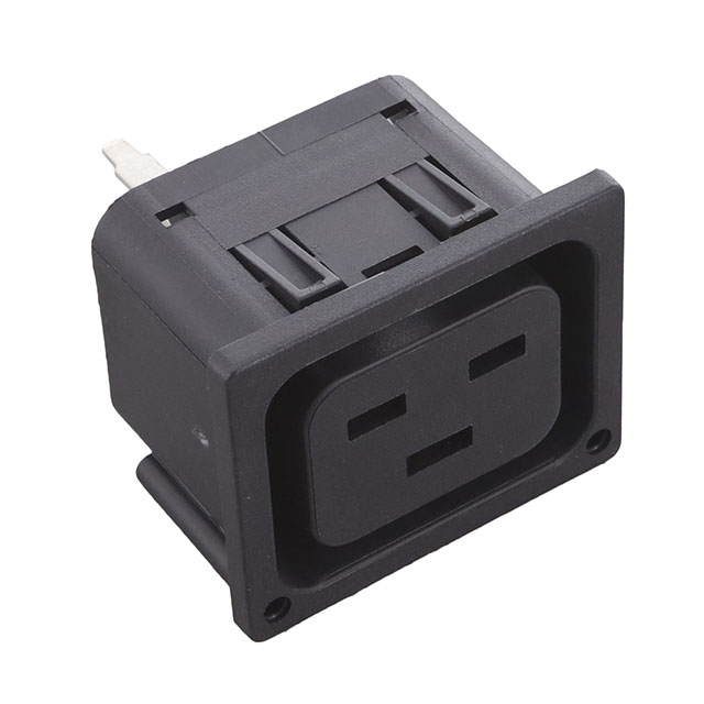 【4710-5733-0011-220-1100】PWR ENT RCPT IEC320-2-2J PNL IDC