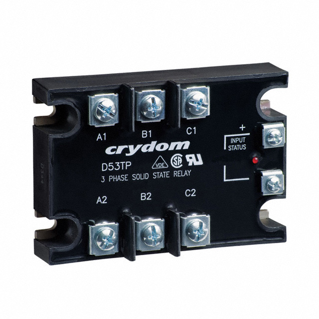 【D53TP50D-10】SSR RELAY 3PST-NO 50A 48-530V
