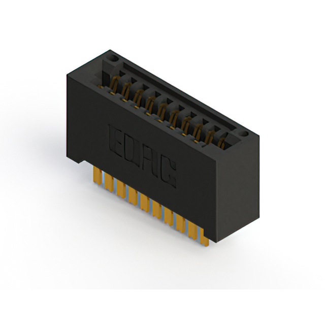 【895-020-500-201】CONN EDGE DUAL FMALE 20POS 0.100
