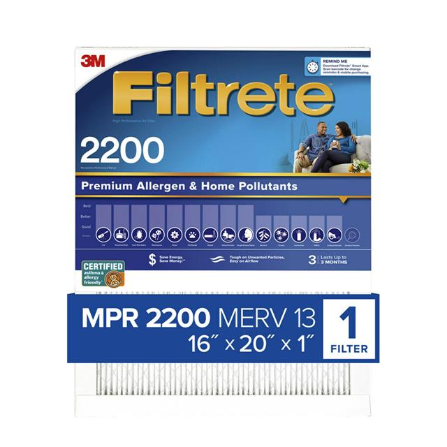 FILTRETE HIGH PERFORMANCE AIR FI【EA00-4】