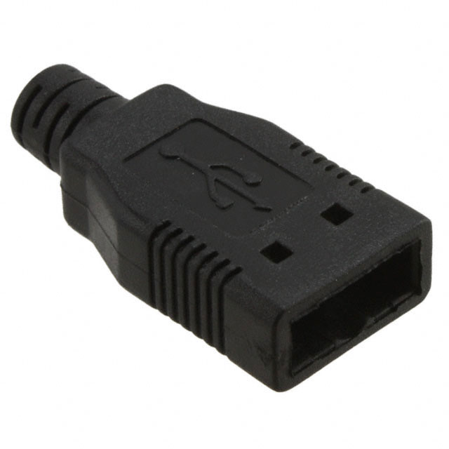 【A-USBPA-HOOD-BLK-R】CONN HOOD FOR USB A PLUG