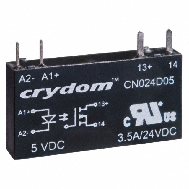 SSR RELAY SPST-NO 3.5A 0-24V【CN024D05】