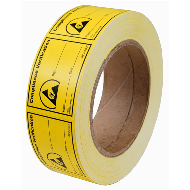 LABEL ID/RATINGS 2"X1.5" 1000PC【06711】