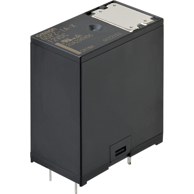 【G5PZ-1A-X DC12】RELAY GEN PURPOSE SPST 20A 12V
