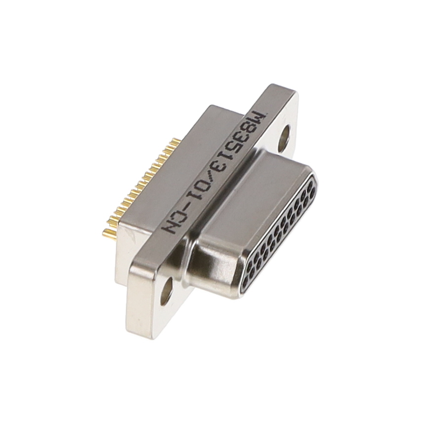 【M83513/01-CN】CONN MICRO-D PLUG 21POS PNL MNT
