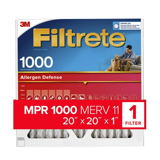 FILTRETE ALLERGEN DEF AIR FILTER【9802-4】