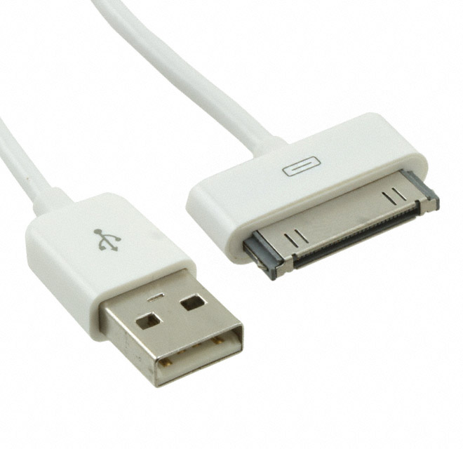 【31002】CBL ASSY USB M-APPLE DK PL 3.28'