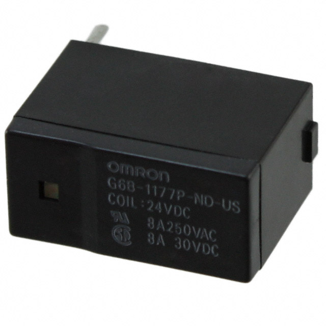 【G6B-1177P-ND-US DC24】RELAY GEN PURPOSE SPST 8A 24V