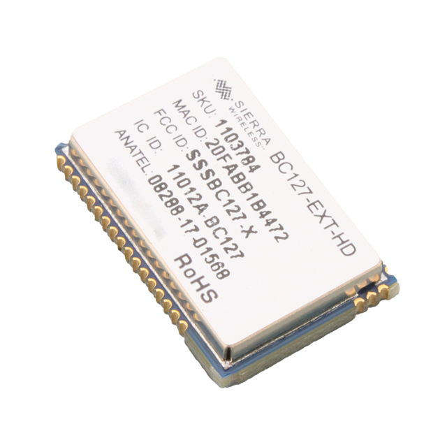 【BC127-EXT-HD_1103784】RF TXRX MOD BT CAST SMD