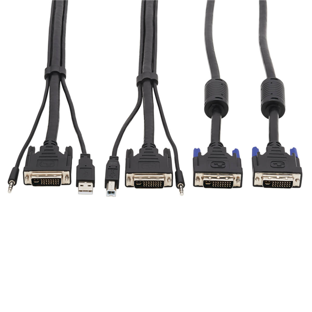 【P784-010-DV】DUAL DVI KVM CABLE KIT - DVI, US