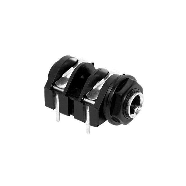 1/4" PHONE STEREO PLASTIC NUT【ACJS-PH】