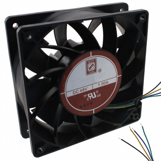【OD1238-48HBVXC10A】FAN AXIAL 120X38MM 48VDC WIRE