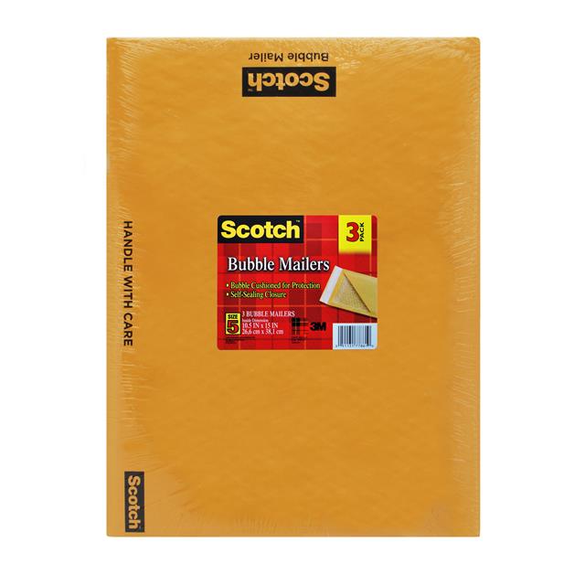 【7915-3】SCOTCH KRAFT BUBBLE MAILER 7915-