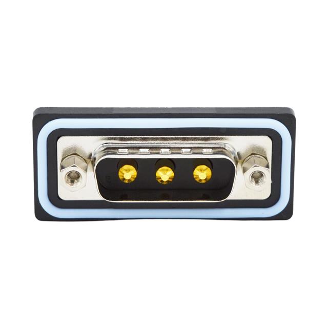【CDFR3W3113L461】CONN D-SUB PLUG 3POS R/A SOLDER