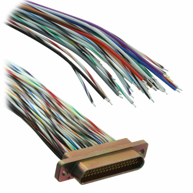 【MDM-37SH003B】CABLE ASSY D - MICD 37P 457.2MM
