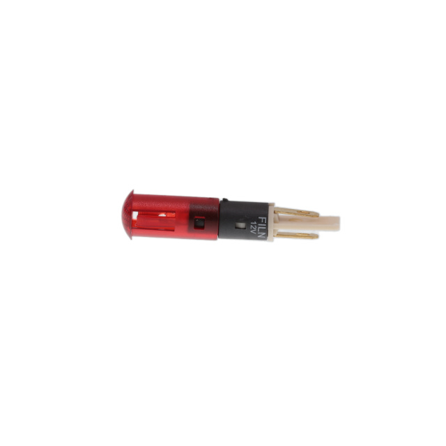 【FL1P-8QJ-2-R12V】LED PNL IND RED 9.20MM QUICK CON