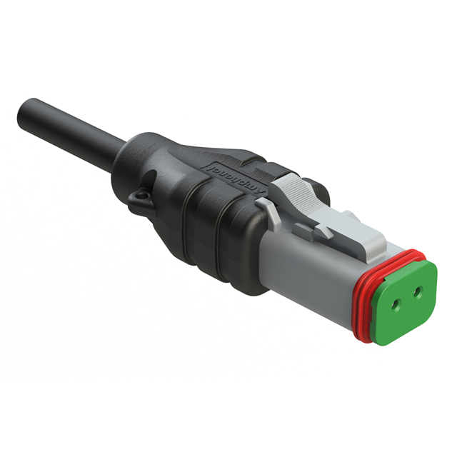 2 POSITION PLUG SINGLE-ENDED MOL【AT06GY-2S-N-TPE-M2】