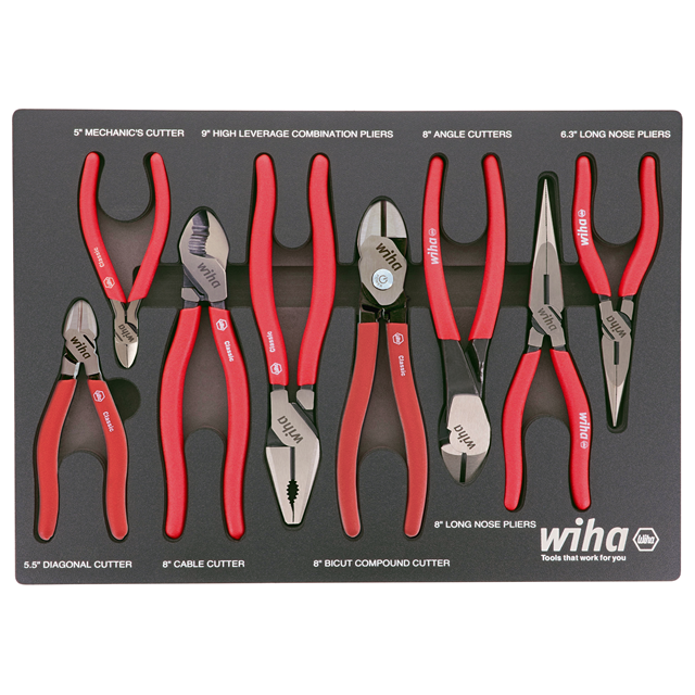 8 PIECE CLASSIC GRIP PLIERS AND【34682】