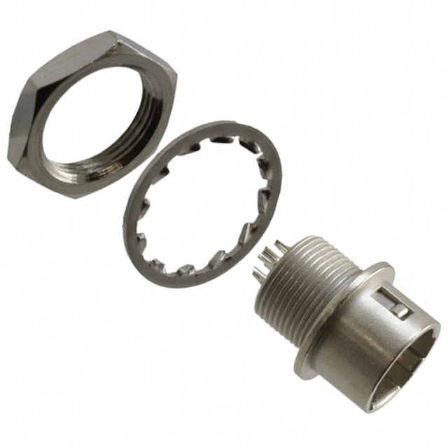 【HR10A-7R-4P(73)】CONN RCPT MALE 4P SILV SLDR CUP