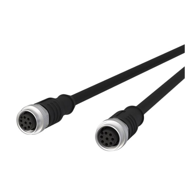 CIRC CBL 8POS PLUG TO PLUG 3.28'【142MEA22010】