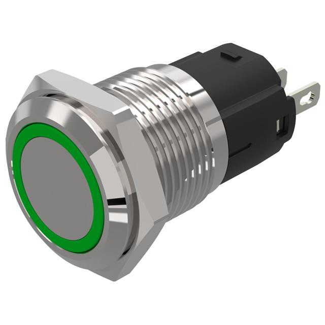 LED PNL IND GREEN 18MM QUICK CON【82-4551.0134】
