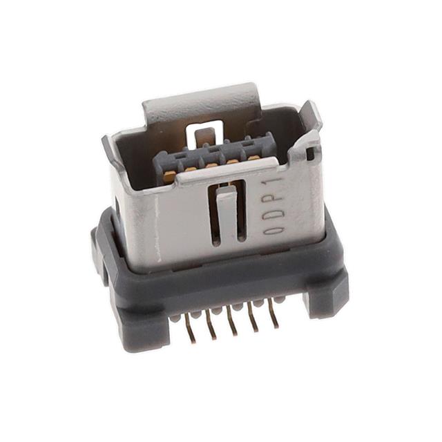 【IX80G-A-10P(01)】RCPT VERT SMD A KEY 10POS