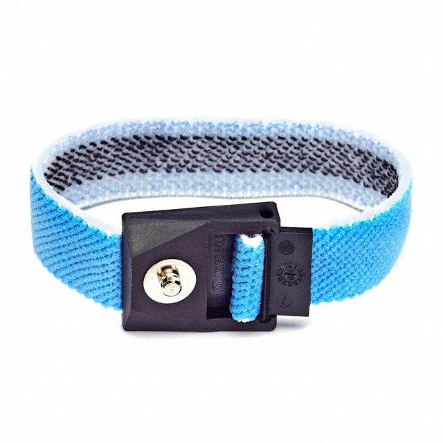 【6081】WRIST STRAP ELASTIC ESD BLUE