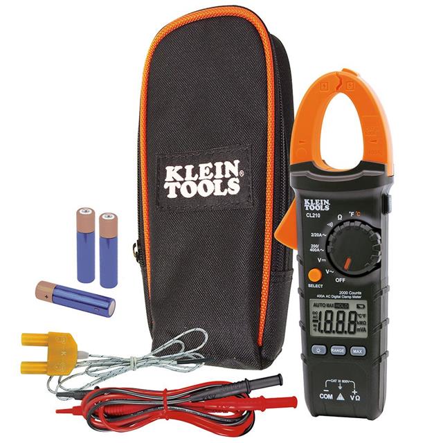 DIGITAL CLAMP METER, AC AUTO-RAN【CL210】
