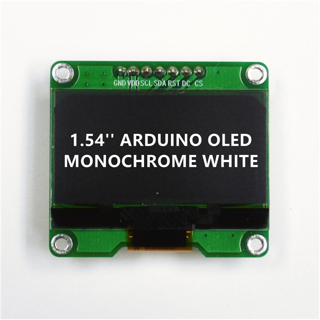 【AOM12864A0-1.54WW-ANO】1.54'' ARDUINO OLED WHITE 128X64