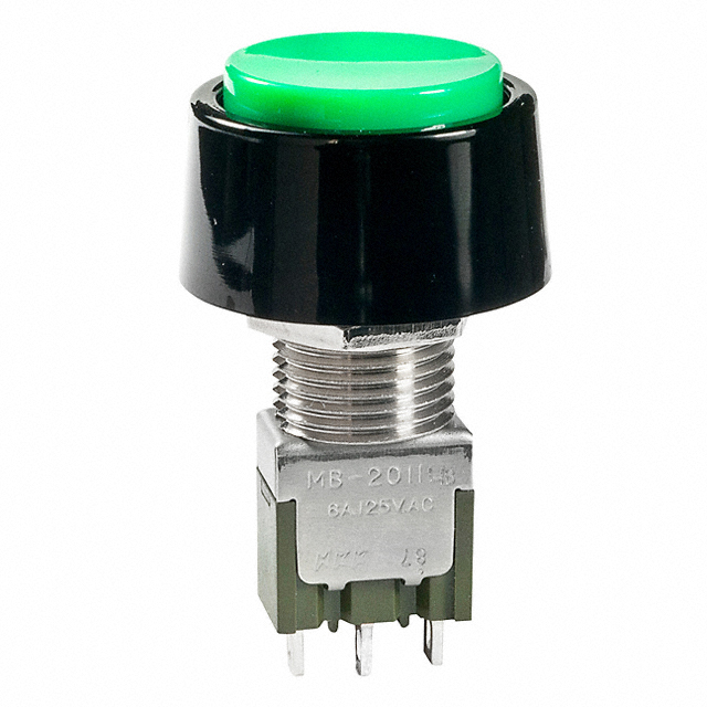 【MB2061SB1W01-4F-A】SWITCH PUSHBUTTON DPDT 6A 125V