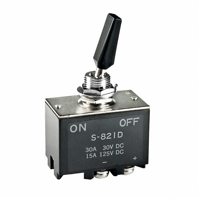 SWITCH TOGGLE DPST 30A 30V【S821D】