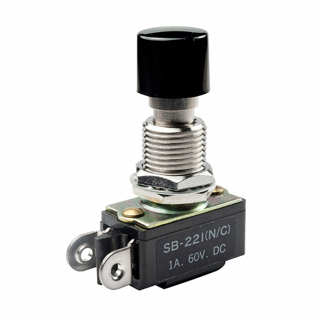 SWITCH PUSH SPST-NC 3A 125V【SB221NC】