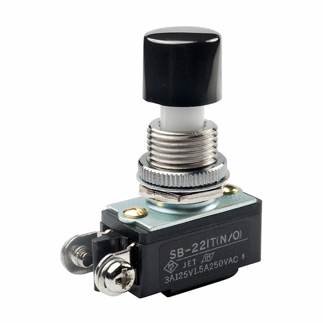 【SB221TNO】SWITCH PUSH SPST-NO 3A 125V