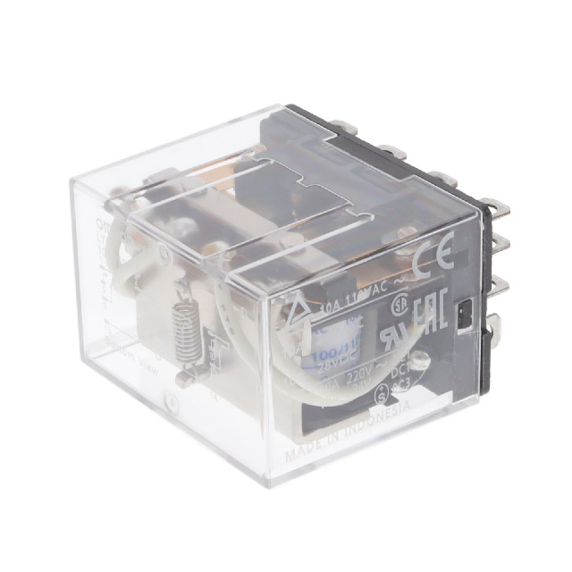 【LY4-AC100/110】RELAY GEN PURPOSE 4PDT 10A 110V