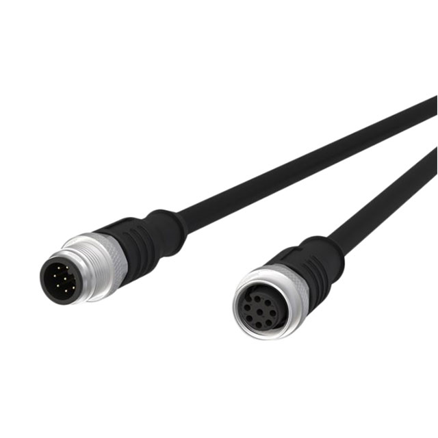 CIRC CBL 8POS RCPT TO PLUG 3.28'【142MEA12010】