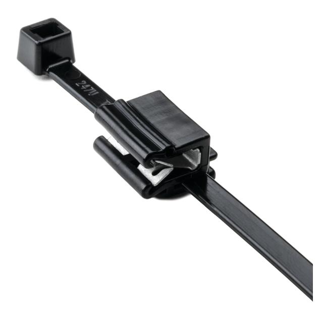 CBL TIE LOCKING BLACK 50LB 7.95"【156-00540】