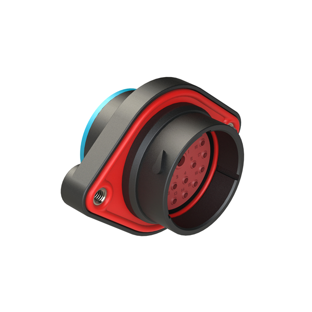 【AHDP02-24-18PR-SRA】18 POSITIONS, SEALED PANEL MOUNT